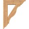 Ekena Millwork Funston Traditional Smooth Bracket w/ Offset Brace, Western Red Cedar, 7 1/2"W x 28"D x 36"H BKT0806X28X36FST01SWR - alternate 2